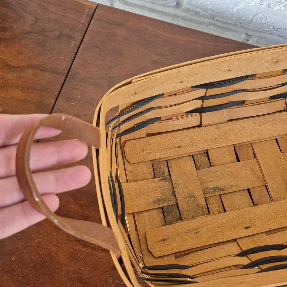 Longaberger Signed Numbered  Baking Celebration Basket W/Breadwarmer Brick